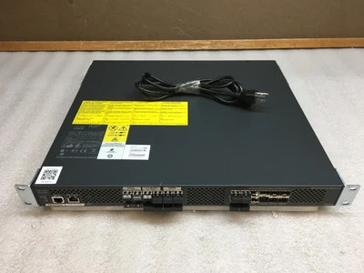 Cisco MDS 9124 DS-C9124-K9 V04 Multilayer Fabric Switch with Rack Ear & PWR Cord - Image 1 of 4
