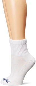 womens Peds Quarter With Non-binding Funnel Top 2 Pairs diabetic socks and sh... - Picture 1 of 1