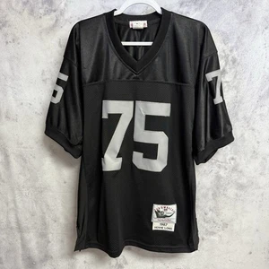 Oakland Raiders Howie Long Fußball Trikot Herren 48 schwarz 1987 Throwback - Bild 1 von 8