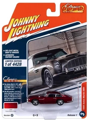 Johnny Lightning JLCG031 Classic Gold VER B 1966 Aston Martin DB5 Rossa - Imagem 1 de 4