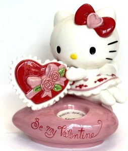 Hello Kitty Be My Valentine Kerzenhalter Blue Sky Clayworks Heather Goldmine 7 Zoll - Bild 1 von 5
