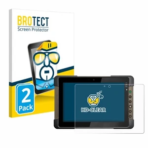 2x Screen Protector for Getac T800 Clear Protection Film - Afbeelding 1 van 7