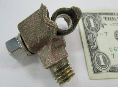 Penn Union Bronze Transformer Ground Clamps 8 Sol. To 2/0 Str. Copper HGSE-020 - Image 1 of 4