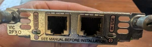 Cisco VIC2-2FXO 2-Port FXO Voice FAX Interface Card - Picture 1 of 2