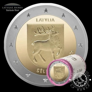 2025 - Cartucho  25 x 2 Euro SC - LETONIA (Selija) - Imagen 1 de 2