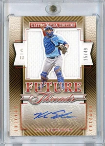 2015 Panini Elite Kyle Schwarber #2 /49 Future Threads Silhouette RPA RC - Picture 1 of 2