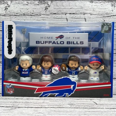 Buffalo Bills Fisher Price Little People Collector Series Levy Kelly Allen 2025 Foto 1 de 4