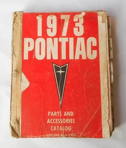 1973 PONTIAC PARTS AND ACCESSORIES PARTS CATALOG ALL MODELS FIREBIRD TRANS AM - Bild 1 von 2