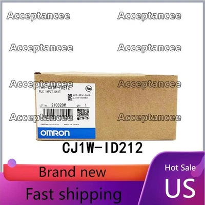 Módulo PLC de entrada Omron 1 pieza CJ1W-ID212 CJ1W-ID212 nuevo en caja IVA gratuito de EE. UU. Foto 1 de 4