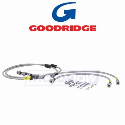 Goodridge ATV/UTV Series Brake Line Kit for 2006-2019 Honda TRX250TM ol Foto 1 de 4