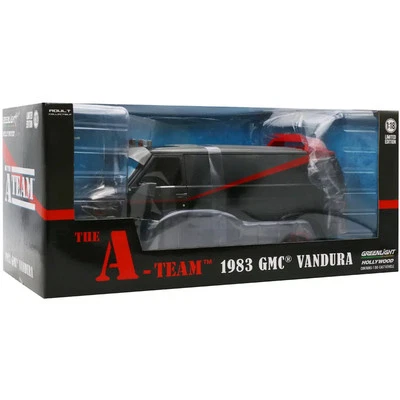 Hollywood The A Team GMC Vandura Van Die Cast Model 1/18 Greenlight Vehicle - Image 1 of 4