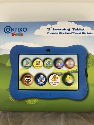 Contixo V9 7" Inch Kids 32GB Wi-Fi Android Tablet w/ Disney eBooks Dual Camera - Image 1 of 4