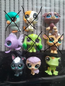 Lot of 3pcs LPS Littlest pet shop pet shop - Picture 1 of 10