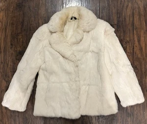 Vintage Opera Damen großer Pelzmantel 100% Kaninchen Made In Hong Kong  - Bild 1 von 9