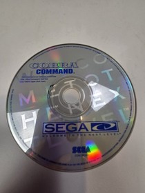 Cobra Command Sega CD Game With Case Untested