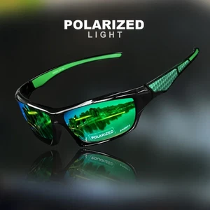 1/3PCS Occhiali Da Sole Polarizzati Sportivi per Uomo Visione Notturna Leggera T - Foto 1 di 12