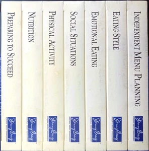 Jenny Craig Personal Weight Management VHS Tapes Video Library Set of 7 NEW - Picture 1 of 2