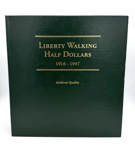 Liberty Walking Half Dollars 1916-1947 Archivmappe - Bild 1 von 3