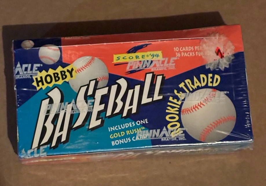 1994 Pinnacle SCORE ROOKIE TRADED Baseball 36 Pack HOBBY Factory BOX