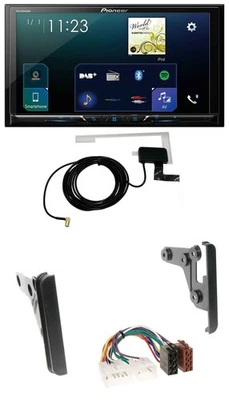 Pioneer 2DIN DAB USB MP3 Bluetooth Autoradio für Toyota Highlander Matrix RAV 4 - Bild 1 von 4