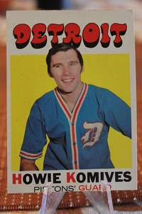 1971 Topps Basketball HOWIE KOMIVES #53 - Detroit Pistons - Picture 1 of 2