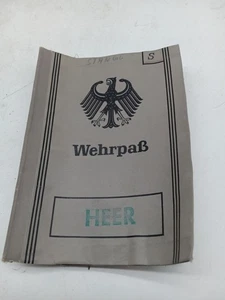 Wehrpass Bundeswehr 1967 - Bild 1 von 3