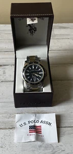 US POLO ASSN Mens Watch - Tri Color Face - USC80474KL - Picture 1 of 6
