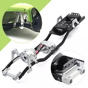 313mm Radstand Fahrgestell Rahmen Vorfixgetriebe für 1:10 AXIAL SCX10 II 90046 - Bild 1 von 23