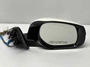2014-2016 INFINITI Q50 FABRICANTE DE EQUIPOS ORIGINALES ESPEJO PUERTA DELANTERA DERECHA CON MONTAJE DE CĂMARA BLANCO - Imagen 1 de 15