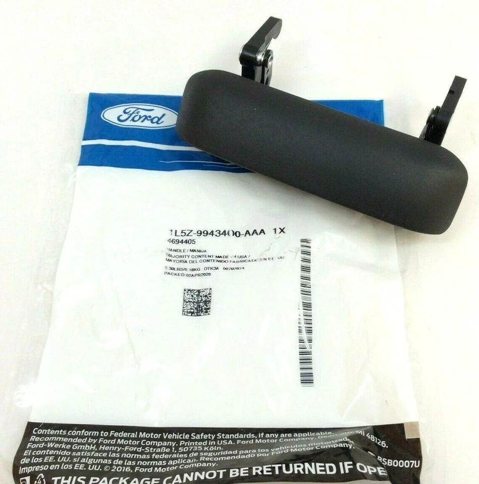 Ford Ranger 2001-2011 manija de puerta trasera negra nueva OEM 1L5Z-9943400-AAA Foto 1 de 4