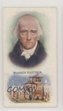 1929 JA Pattreiouex Builders of the British Empire Tobacco Warren Hastings jn1