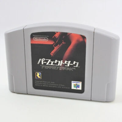 Nintendo 64 PERFECT DARK Cartridge Only 0890 n6c - Image 1 of 4