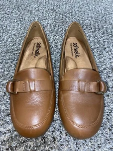 Brand New Soft Walk Womens Shoes Sierra Luggage Loafers Size 9M - Picture 1 of 5