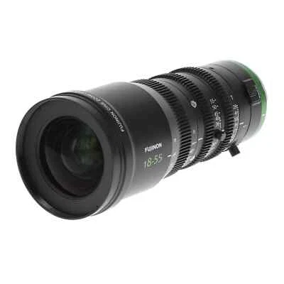 Lente de cine Fujinon MK18-55 mm T2,9 lente zoom montura E cine N COMO NUEVA EN CAJA USADA Foto 1 de 4