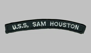 US Navy SSN-609 USS Sam Houston Submarine UIM Shoulder Rocker Tab - Picture 1 of 1