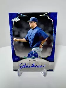 2024 Leaf Bronx Legacy Joe Torre Autograph /4 New York Yankees - Picture 1 of 2