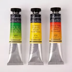 Sennelier L’Aquarelle Artist Grade Quality Pigment Watercolour Paint 10ml - Picture 1 of 114