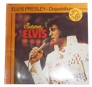 Elvis Presley Pictures Of Elvis I + II Danish 2-LP Doppelalbum Vinyl LP SEALED - Picture 1 of 3