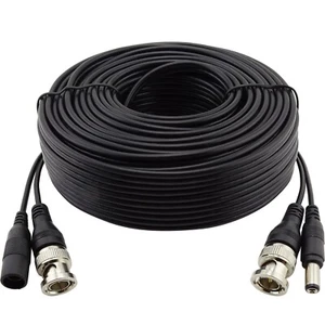 CCTV Camera Extension Cable 20m BNC CCTV Power Lead - Picture 1 of 1