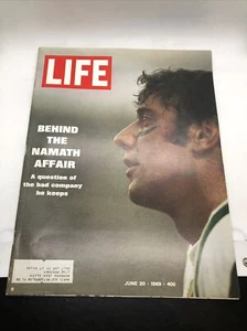 June 20 1969 issue of Life magazine Joe Namath Cover - Picture 1 of 4