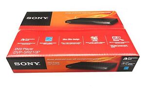 Sony Progressive Scan Cd and Dvd Player Brand New in Black | Dvp-Sr210P