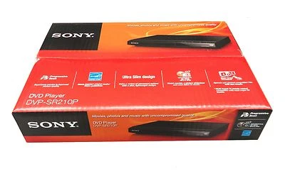 Sony Progressive Scan CD and DVD Player Brand New in Black | DVP-SR210P - Image 1 of 2