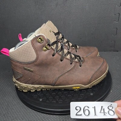 Botas de Senderismo Hi-Tec Cherubino Vibram Mid para Mujer Talla 7.5 Marrón Impermeables Con Cordones Foto 1 de 4