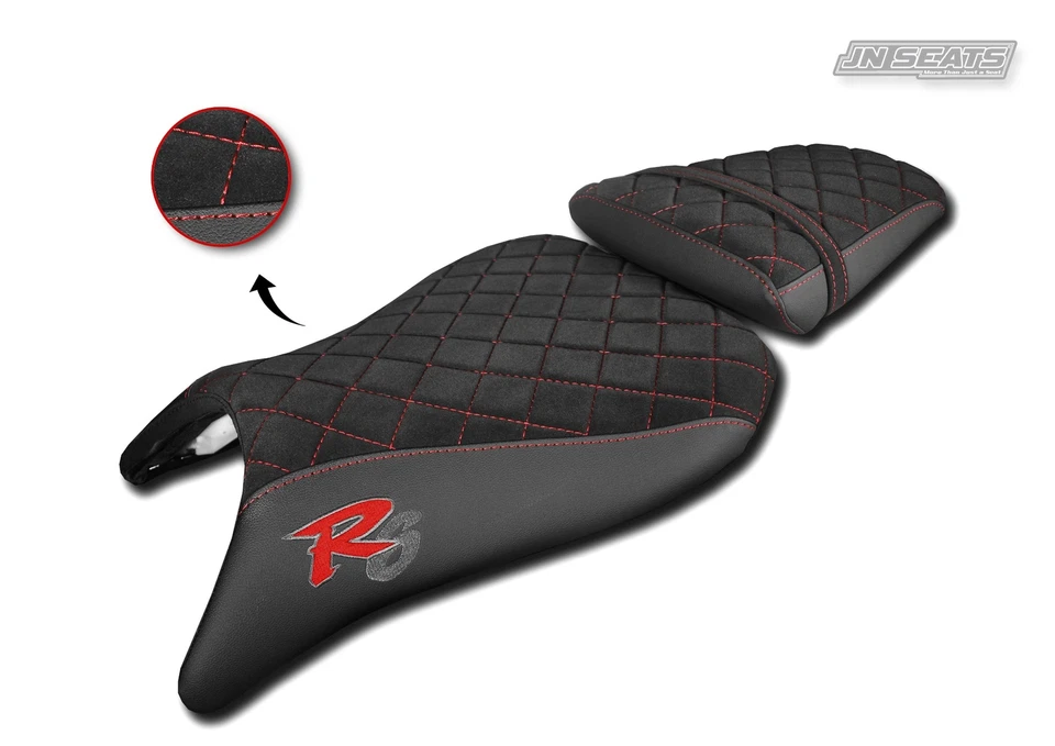 Cubierta de asiento Yamaha YZF-R6 R6 1999-2002 JN-Europe gamuza comodidad nueva 30163 Foto 1 de 1