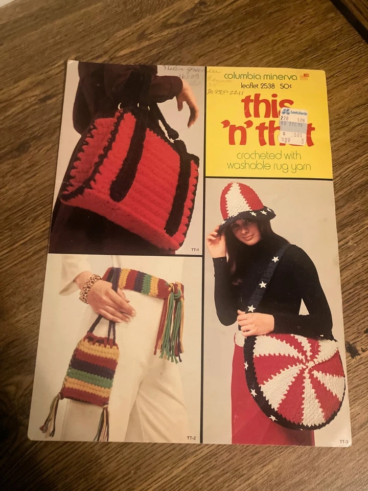 Vintage Knitting Patterns from Columbia-Minerva - Book 2538 - Image 1 of 1