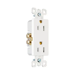 Legrand TM885W Trademaster Decorator Receptacle - Picture 1 of 1