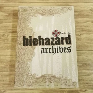 Resident Evil BIOHAZARD archives Art Book Illustration Guide Book CAPCOM Japan - Picture 1 of 11