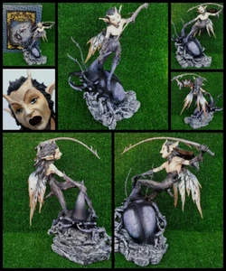 Les Alpes 007 a80364 - Alchamy Gothic "Staghorn Faerie "Fauno c/Scarafaggio" - Imagen 1 de 8