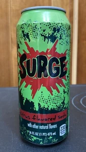 Surge Soda Unopened Can 16oz Discontinued Sealed 2020 Rare - Picture 1 of 2