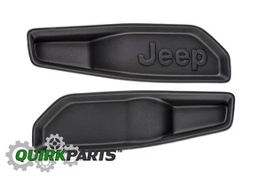 13-17 JEEP WRANGLER REAR BUMPER CLOSE OUT PANEL LEFT & RIGHT SIDE MOPAR GENUINE - Picture 1 of 5